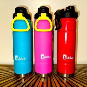 3 Bubba Trailblazer Insulated Stainless Steel Water Bottles 24 oz